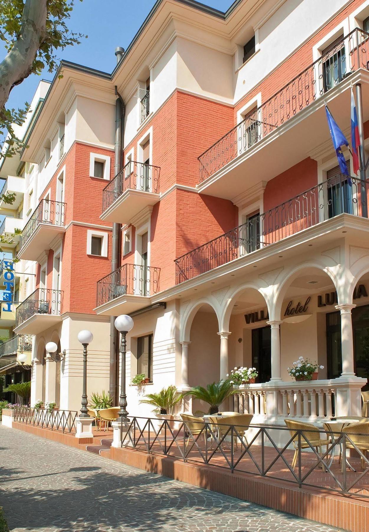 Hotel Villa Luigia Rimini Luaran gambar